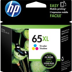  HP 65XL Ink Cartridge High Yield Tri Colour N9K03AA 