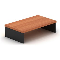  OM Monitor Riser 600W x 350D x 175mmH Cherry And Charcoal 