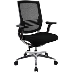 GOP - FOCUS MESH CHAIR - W 690 x D 600 x H 990-1090mm - Black