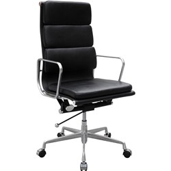 GOP - MANTA HIGH-BACK MANAGER CHAIR - W 580 x D 650 x H 1050-1100mm - Black