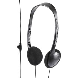  Kensington Light Weight Stereo Headphones Black 