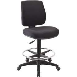 (715-63-AT) - BURO ROMA MID BACK DRAFTINGCHAIR WITH FOOT RING