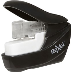 (ACO-50375) - REXEL 4 SHEET STAPLELESS STAPLER -  Black