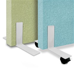 Visionchart Lightweight Room Divider Screen Static Leg 900 x 1500mm Assorted