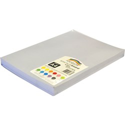  Rainbow Spectrum Board A4 220 gsm White 100 Sheets White 
