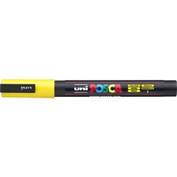  Uni Posca PC-3M Paint Marker Fine Bullet 1.3mm Yellow 