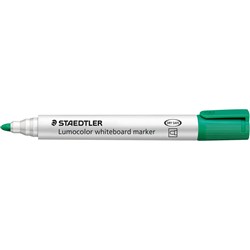  Staedtler 351 Lumocolor Whiteboard Marker Bullet 2mm Green 