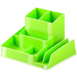  Italplast Desk Organiser Lime 