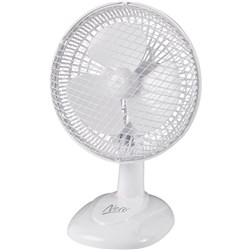  Nero Desk Fan 15cm White 
