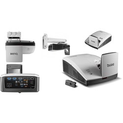 BENQ MH856UST PROJECTOR BUNDLE Ultra Short Throw, HD With Interactive Kits