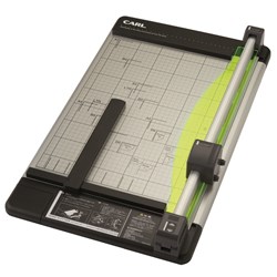  Carl DC210N Paper Trimmer A4 32 Sheet Capacity Silver/Black 