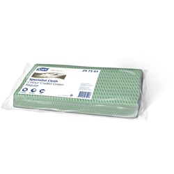  Tork Regular Cleaning Cloth Green Pack Of 25 0 
