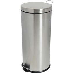 COMPASS S/STEEL PEDAL BIN 30 Litre 295x650mm