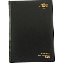 OFFICE CHOICE BUSINESS DIARY A4 Week to an Opening 1 Hr 1Hr appoint 8am - 6pm