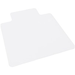  Rapidline Chair Mat Smooth Base For Hard Floors 91.5 x 120cm Frosted 
